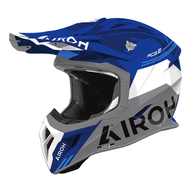 KASK MOTOCYKLOWY AIROH AVIATOR ACE 2 FURY BLUE GLOSS XL