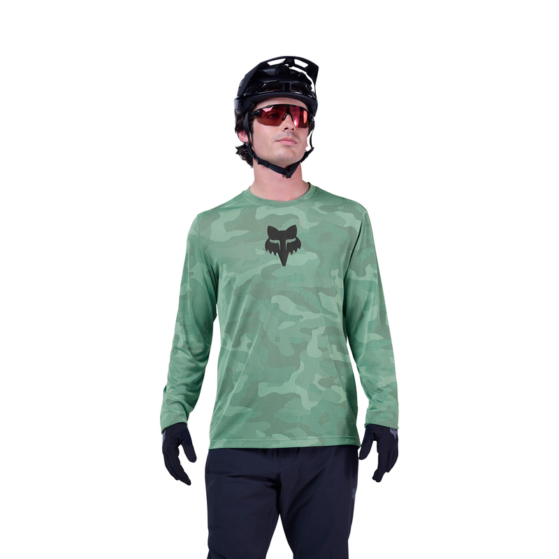 KOSZULKA ROWEROWA Z DŁUGIM RĘKAWEM FOX RANGER TRU DRI PINE XL
