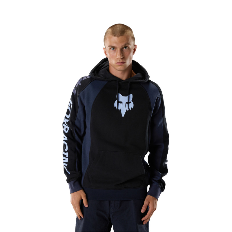 BLUZA Z KAPTUREM FOX VALIANT FLEECE PO BLACK