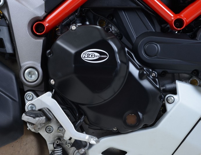 ZESTAW OSŁON SILNIKA RG RACING DUCATI MULTISTRADA 1260(S), (2 CZĘŚCI) BLACK