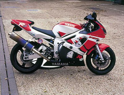 CRASHPADY CLASSIC RG RACING YAMAHA YZF-R6 99- 02 BLACK