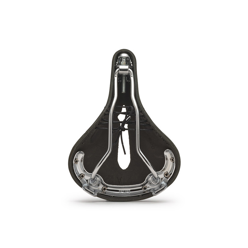 SIODEŁKO SKÓRZANE BROOKS B17 CARVED SHORT BLACK