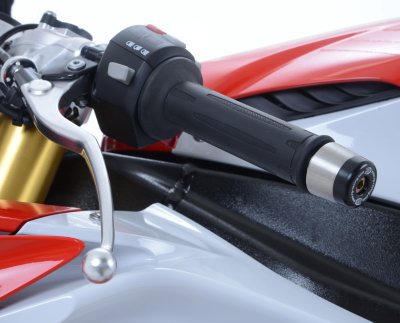 KOŃCÓWKI KIEROWNICY RG RACING BMW S1000RR 15-18, INDIAN FTR1200(S) 19- BLACK