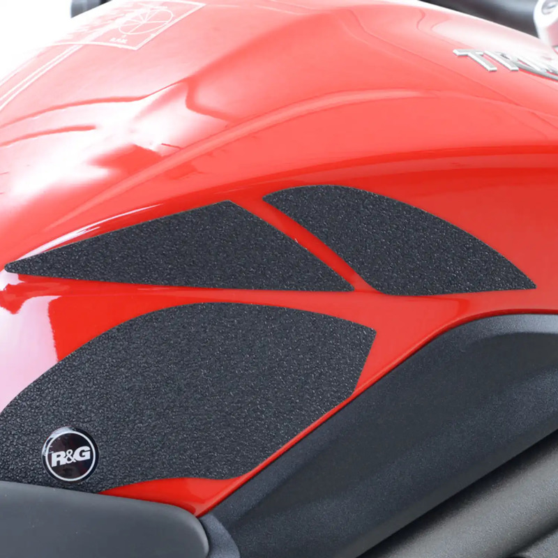 NAKLEJKA NA BAK TANKPAD ANTYPOŚLIZGOWY 6 CZĘŚCI RG RACING TRIUMPH SPEED TRIPLE 1050 (11-14) CLEAR