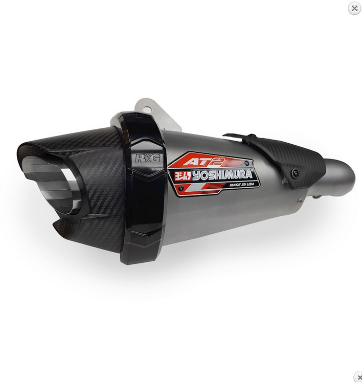 OSŁONA TŁUMIKA RG RACING YOSHIMURA AT2 EXHAUST BLACK