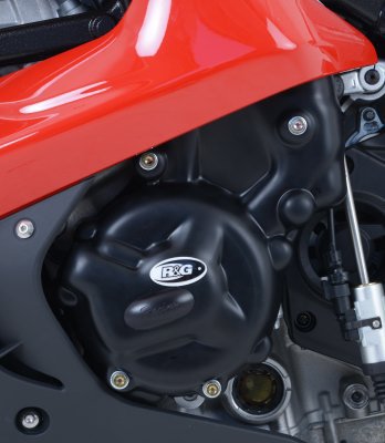 OSŁONA SILNIKA RG RACING BMW S1000RR 10-15 / HP4 / S1000R 14-, LEWA STRONA OSŁONA GENERATORA BLACK