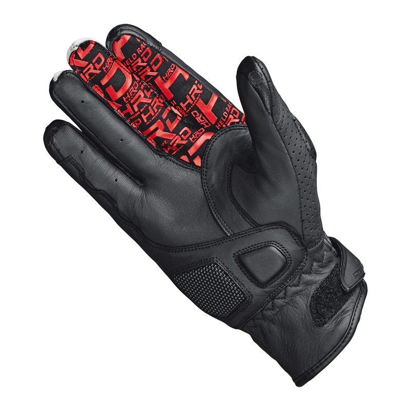 RĘKAWICE MOTOCYKLOWE HELD MISAWA BLACK WHITE RED 11