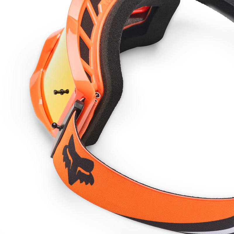GOGLE MOTOCYKLOWE JUNIOR FOX MAIN DRAFT - SPARK SUNBURST YOS
