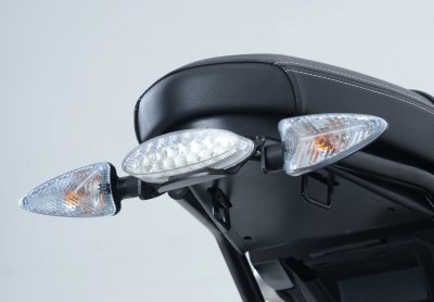 MOCOWANIE TABLICY REJESTRACYJNEJ RG RACING BMW R NINE T Z SIEDZNIEM PASAŻERA