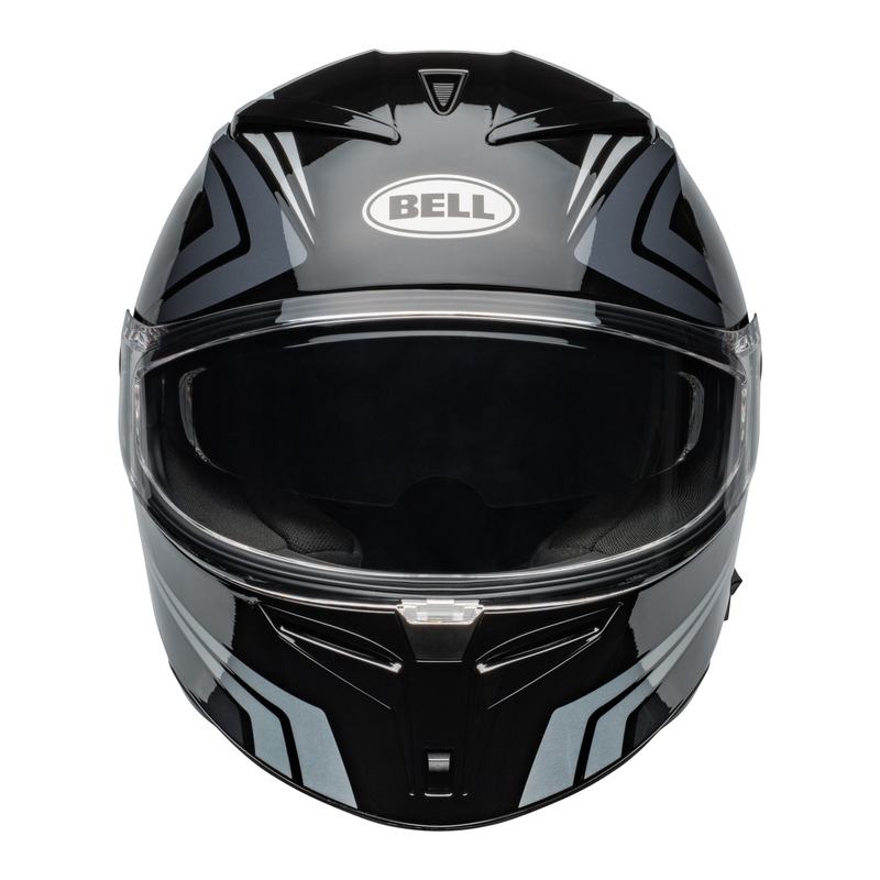 KASK MOTOCYKLOWY BELL LITHIUM ECE6 JETSTREAM BLACK SILVER