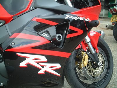 CRASHPADY CLASSIC RG RACING HONDA CBR900 00- 03 BLACK