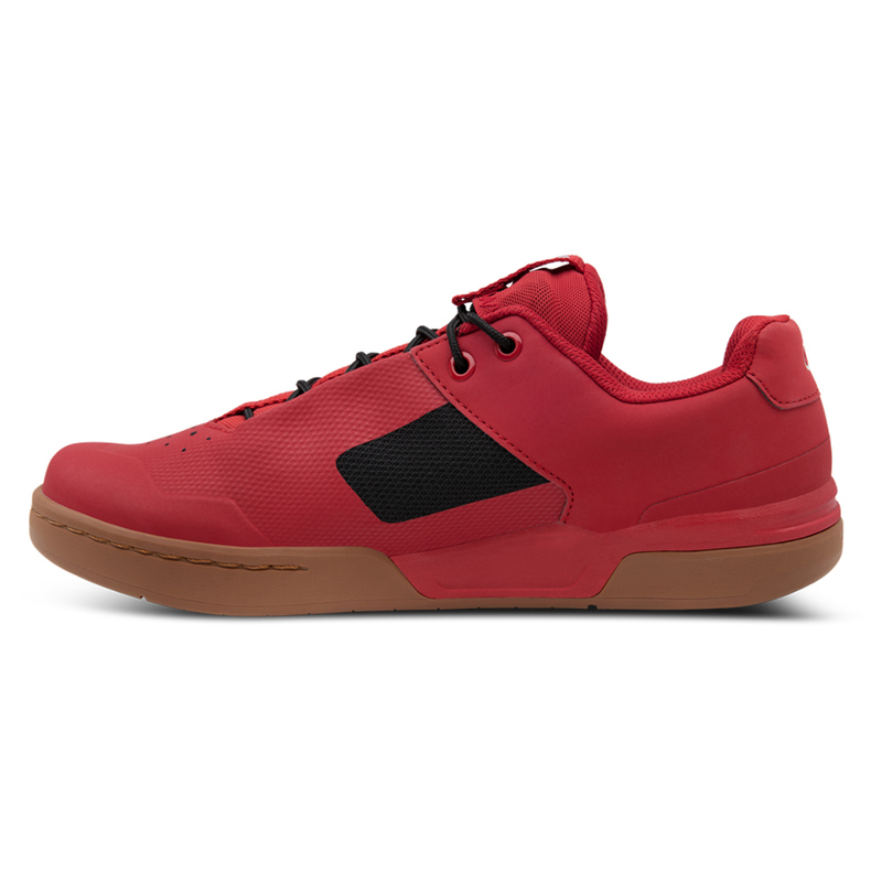BUTY CRANKBROTHERS STAMP LACE RED BLACK - GUM OUTSOLE PUMPFORPEACE EDITION 11.5 (45 EU)