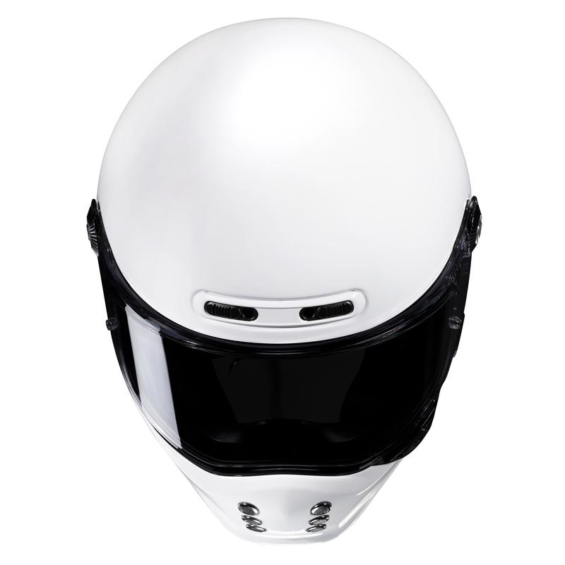 KASK MOTOCYKLOWY HJC V10 WHITE S