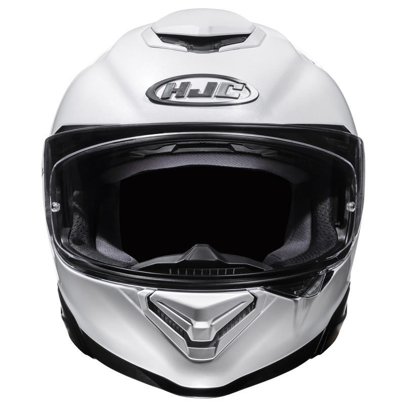 KASK MOTOCYKLOWY HJC RPHA72 SOLID PEARL WHITE