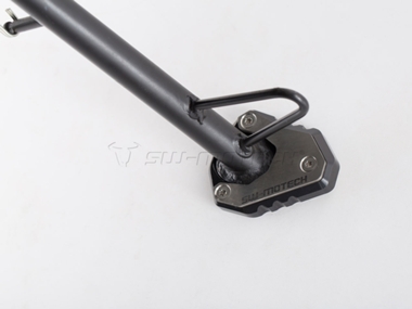 NAKŁADKA NÓŻKI BOCZNEJ SW-MOTECH KAWASAKI MODELS BLACK/SILVER