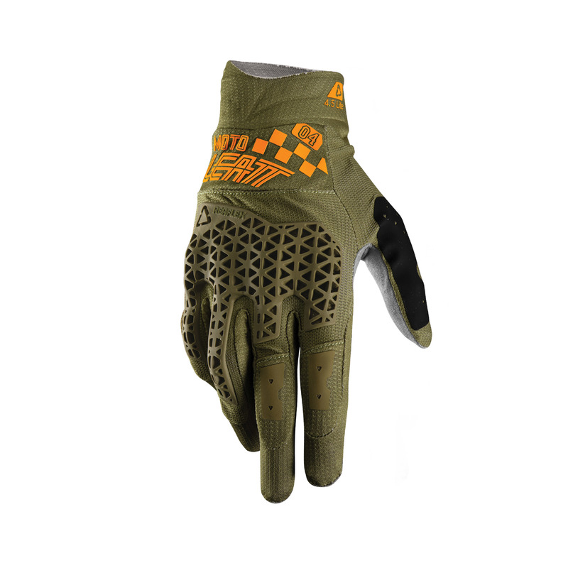 RĘKAWICE OFFROADOWE LEATT MOTO 4.5 LITE SPEED KHAKI BROWN M