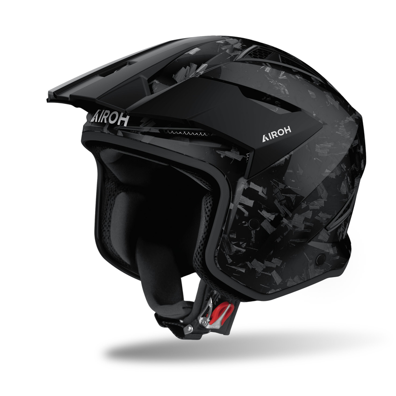 KASK MOTOCYKLOWY AIROH TRR 2 CARBON GLOSS L
