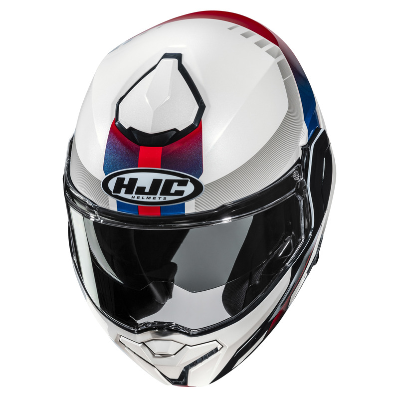 KASK MOTOCYKLOWY HJC I101 MIRA WHITE BLUE S