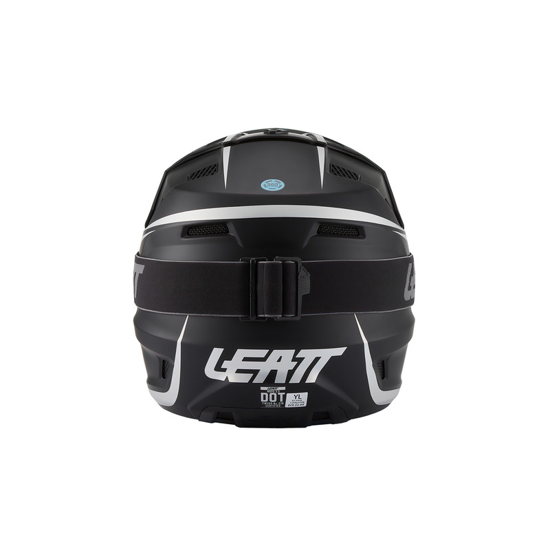 KASK MOTOCYKLOWY Z GOGLAMI JUNIOR LEATT KIT MOTO 3.5 BLACK M