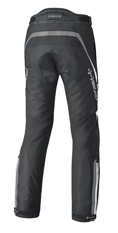 SPODNIE MOTOCYKLOWE TEKSTYLNE HELD TELLI [GORE-TEX] BLACK WHITE STOCKY