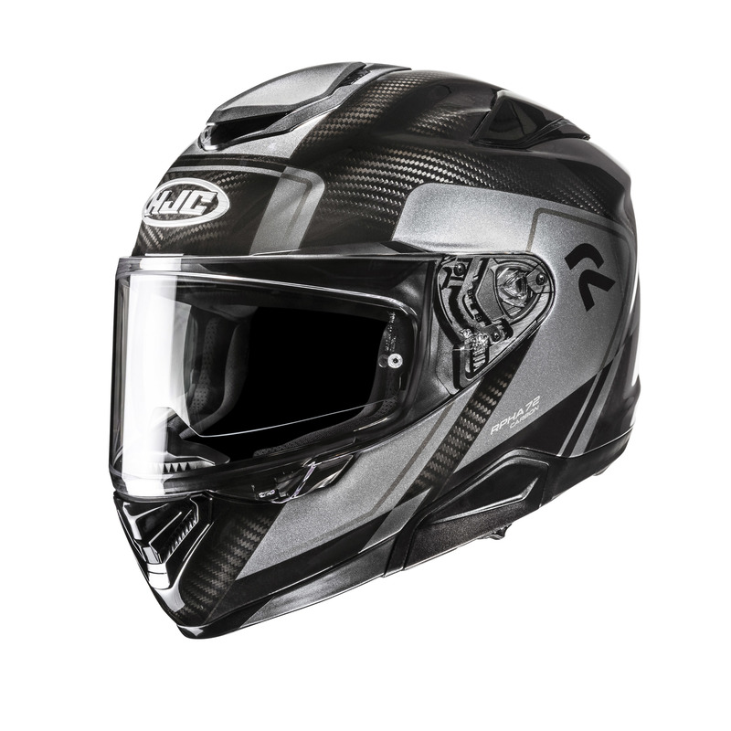 KASK MOTOCYKLOWY HJC RPHA72 CARBON FYNEX GREY