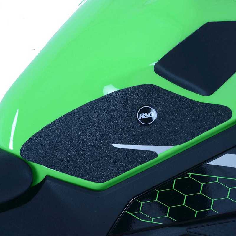 NAKLEJKA NA BAK TANKPAD ANTYPOŚLIZGOWY 2 CZĘŚCI RG RACING KAWASAKI ZX-25R 20- BLACK