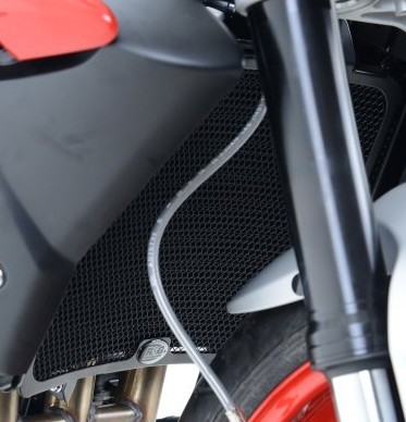 OSŁONA CHŁODNICY RG RACING TRIUMPH STREET TRIPLE RX 15- TITANIUM