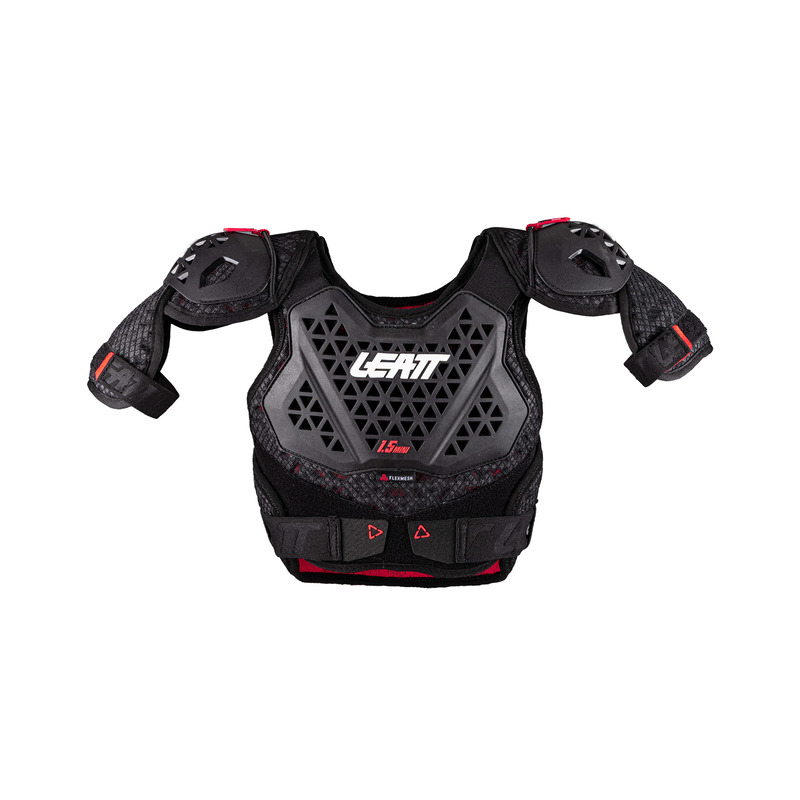 OCHRANIACZ KLATKI PIERSIOWEJ JUNIOR LEATT MINI 1.5 PRO BLACK (110-134CM) S/M