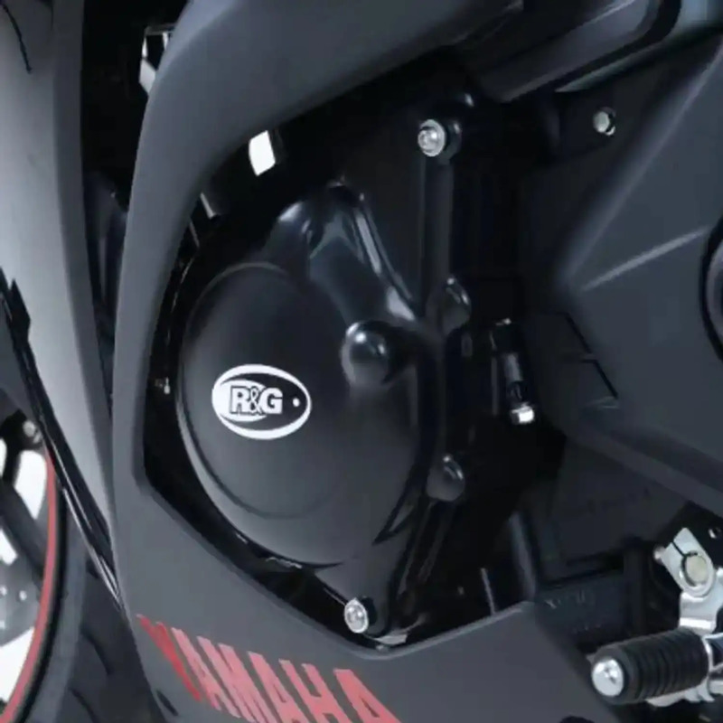 ZESTAW OSŁON SILNIKA RG RACING YAMAHA YZF-R25 14-/YZF-R3 15-/MT-25/MT-03, (2 CZĘŚCI) BLACK