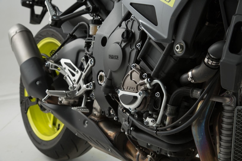 OSŁONA SILNIKA SW-MOTECH YAMAHA MT-10/SP (16-) BLACK SILVER