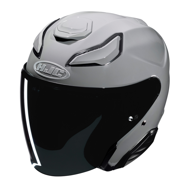 KASK MOTOCYKLOWY HJC F31 SOLID N.GREY