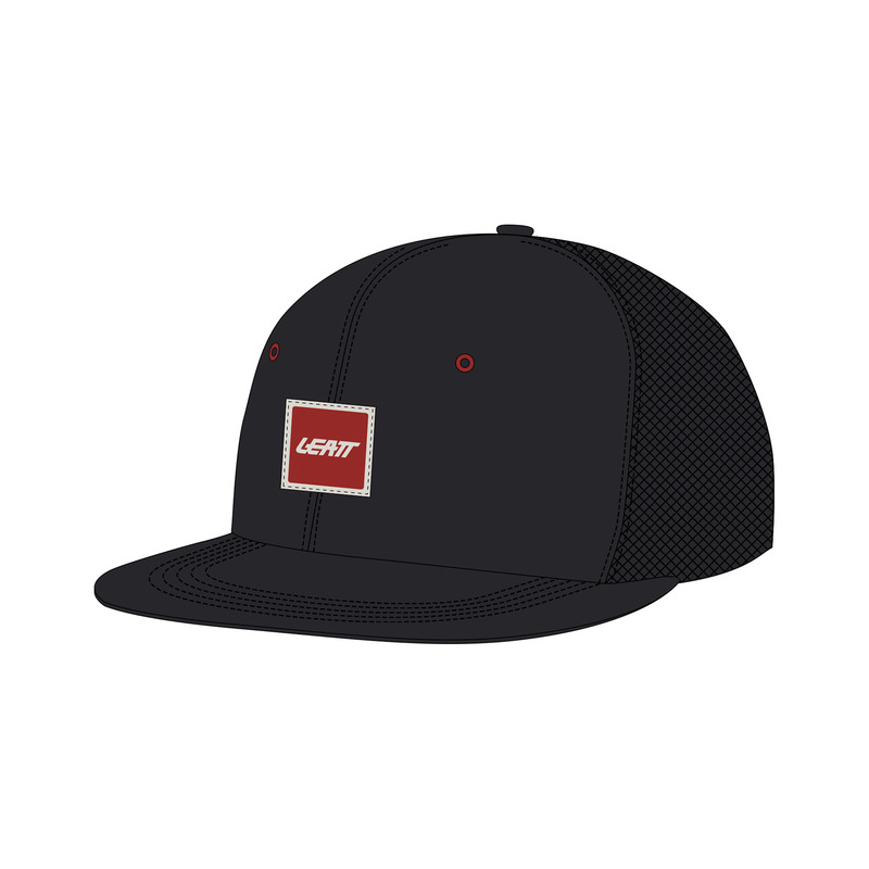 CZAPKA Z DASZKIEM LEATT TRUCKER TECH BLACK