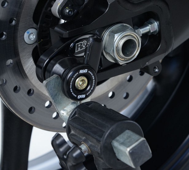 ROLKI WAHACZA RG RACING YAMAHA YZF-R6 17-/MT-09 (SP) 21-/TRACER 9 (GT) 21-/XSR900 22- BLACK