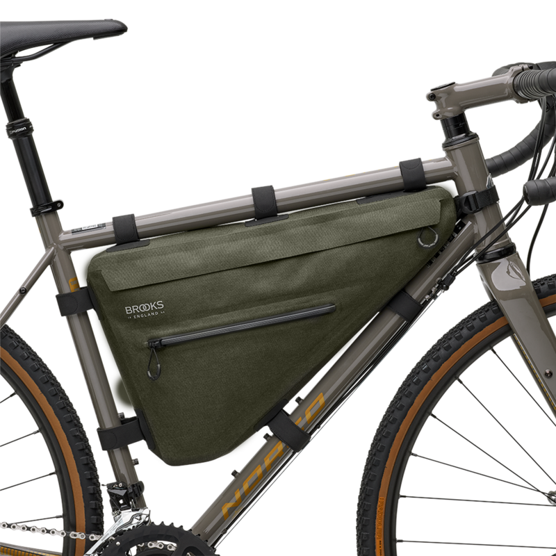 TORBA POD RAMĘ BROOKS SCAPE FULL FRAME BAG MUD GREEN