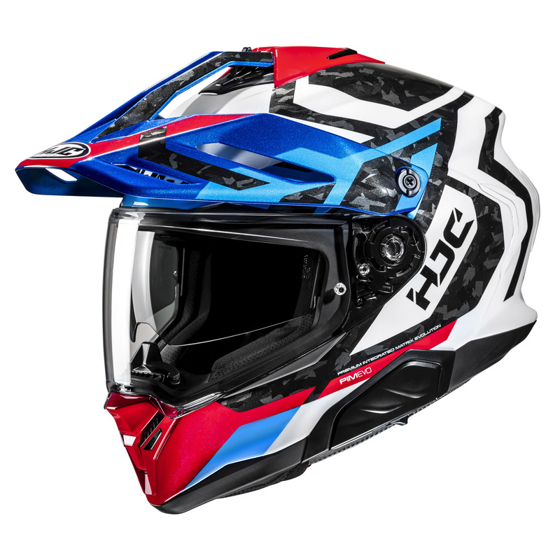 KASK MOTOCYKLOWY HJC RPHA60 DAKAR BLUE WHITE