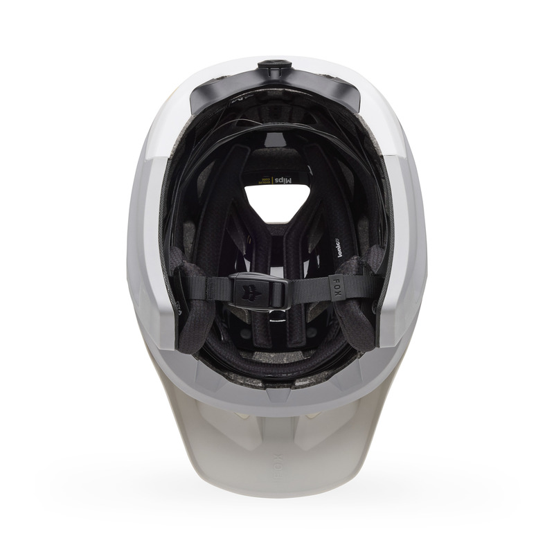 KASK ROWEROWY FOX DROPFRAME PRO GRID LIGHT GREY L