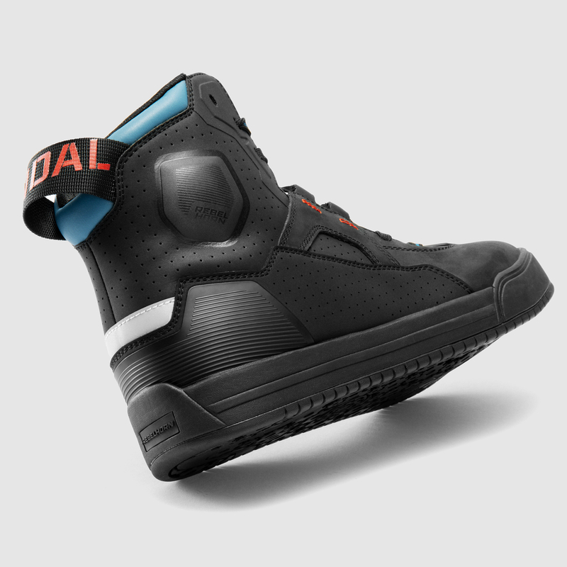 BUTY MOTOCYKLOWE REBELHORN VANDAL 2 BLACK BLUE RED