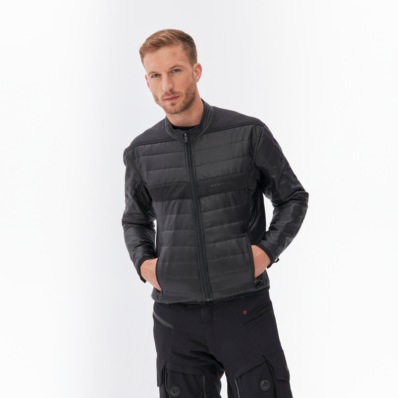 KURTKA MOTOCYKLOWA TEKSTYLNA REBELHORN RANGE BLACK