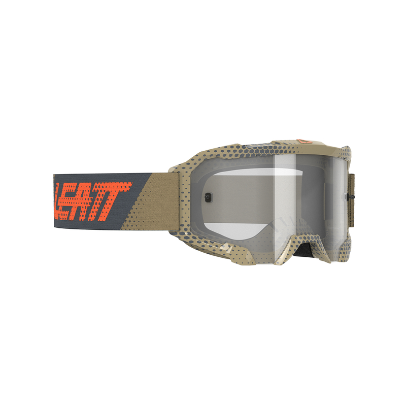 GOGLE LEATT VELOCITY 4.5 IRIZ 50 VLT KHAKI BROWN SILVER OS