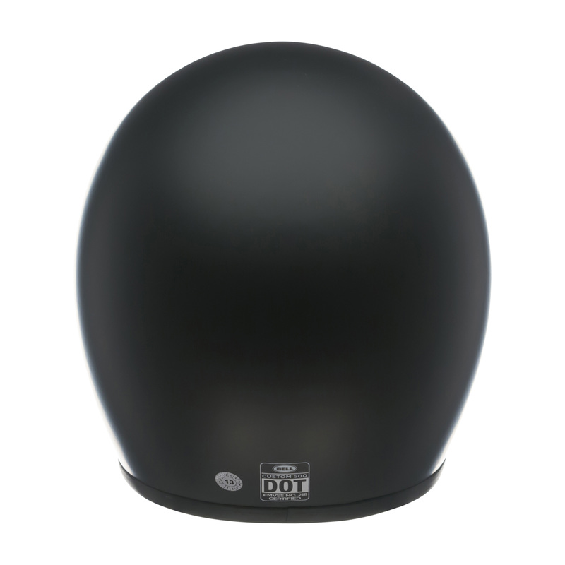 KASK MOTOCYKLOWY BELL CUSTOM 500 SOLID MATT BLACK