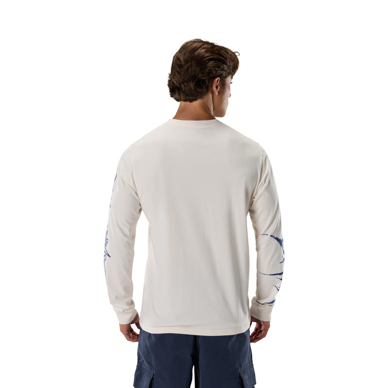 KOSZULKA Z DŁUGIM RĘKAWEM FOX DNGR 195 ORIGINAL OFF WHITE