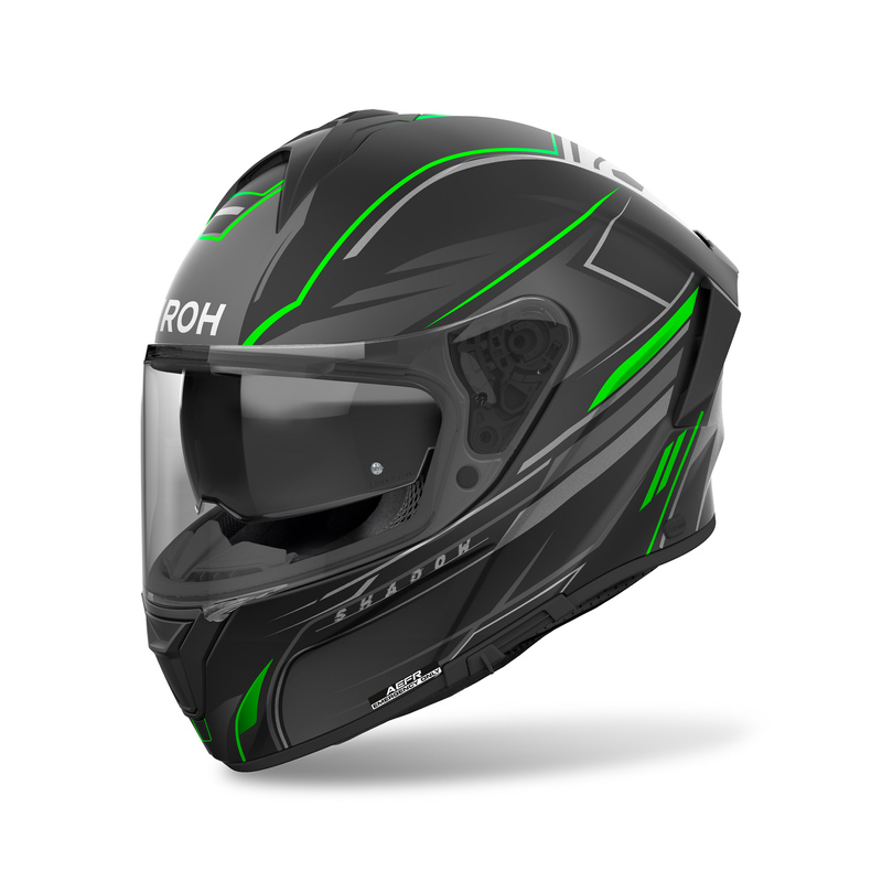 KASK MOTOCYKLOWY AIROH SPARK 2 SHADOW GREEN MATT S