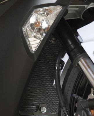OSŁONA CHŁODNICY RG RACING KAWASAKI ZX-6R 13- 18 BLACK