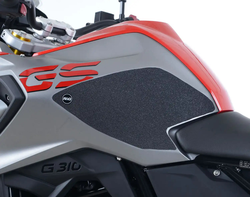 NAKLEJKA NA BAK TANKPAD ANTYPOŚLIZGOWY 2 CZĘŚCI RG RACING BMW G310GS CLEAR