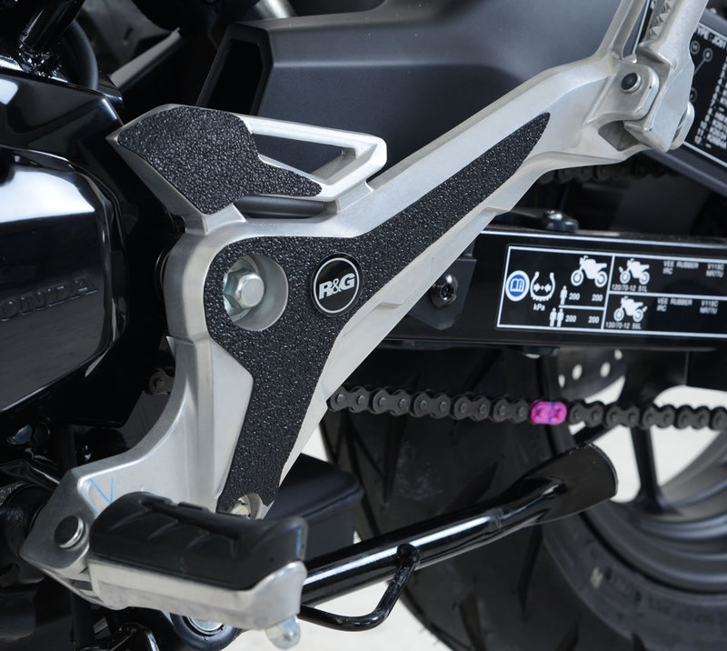 OSŁONA WAHACZA RG RACING HONDA MSX125 (GROM) 16-, 4 CZĘŚCI BLACK