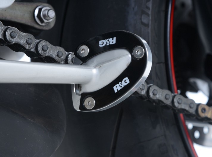 ELEMENT NÓŻKI RG RACING TRIUMPH DAYTONA 675/ STREET TRIPLE MODELS SILVER