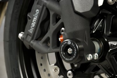 SLIDERY PRZEDNIEGO ZAWIESZENIA RG RACING TRIUMPH SPEED TRIPLE 11 BLACK