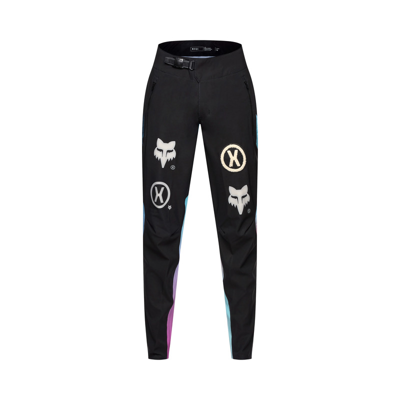 SPODNIE ROWEROWE FOX FLEXAIR PANT HELLO FUTURE BLACK 34
