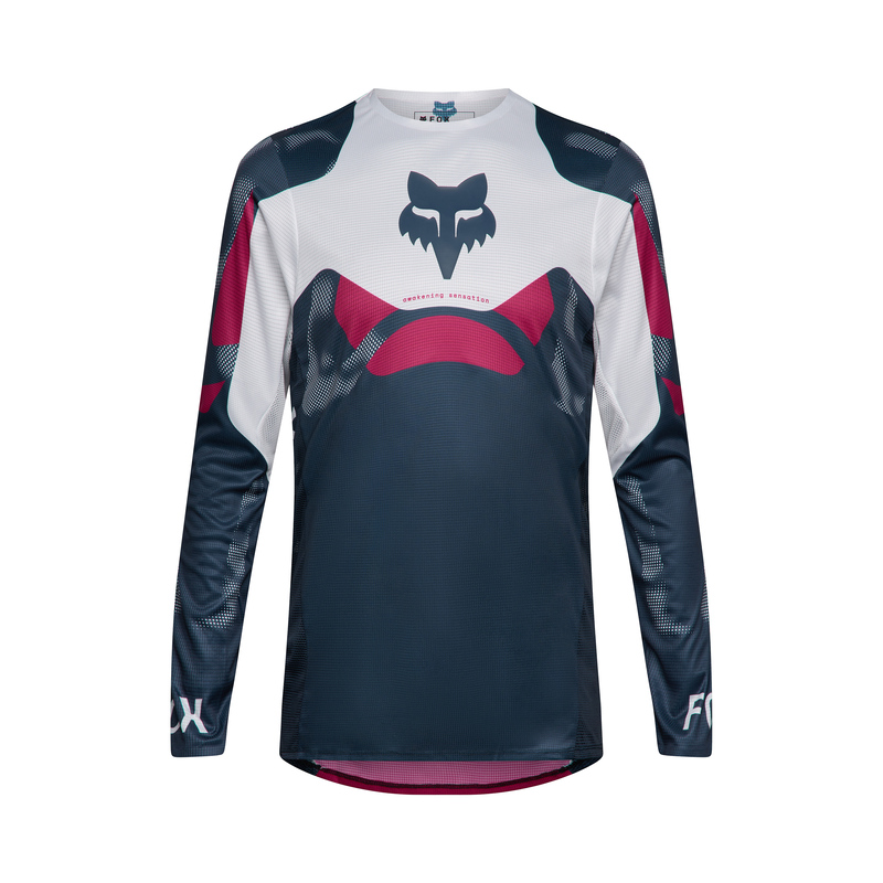 BLUZA MOTOCYKLOWA FOX FLEXAIR TACTILE WHITE
