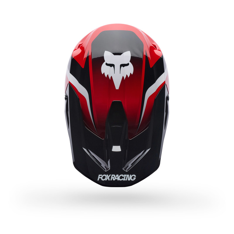 KASK MOTOCYKLOWY FOX V1 FRAME RED